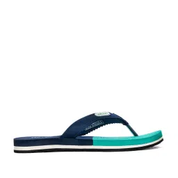 khadim Waves by Khadims Women's Navy Flip Flops image 2