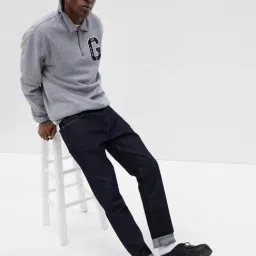 GAP Dark Blue Skinny Fit Solid Jeans image 2