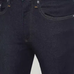 GAP Dark Blue Skinny Fit Solid Jeans image 5