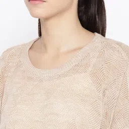 Cayman Beige Knit Pullover image 5