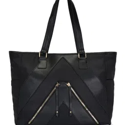 Forever Glam by Pantaloons Black Medium Tote Bag image 2