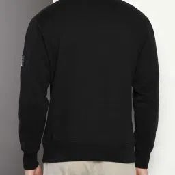 Calvin Klein Black Cotton Regular Fit Sweatshirt image 2