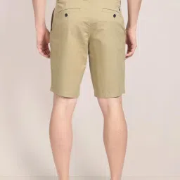U.S. Polo Assn. Beige Cotton Slim Fit Shorts image 2