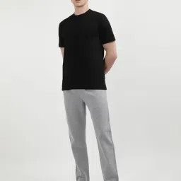 French Connection Grey Blended Solid Lounge Pants image 5