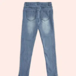 Pantaloons Junior Blue Cotton Regular Fit Jeans image 2