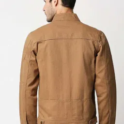 High Star Brown Regular Fit Jacket image 2
