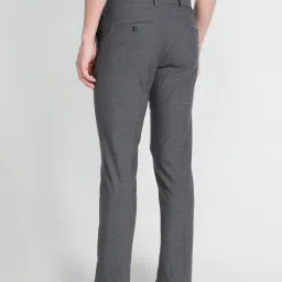 Arrow Grey Regular Fit Trousers image 2