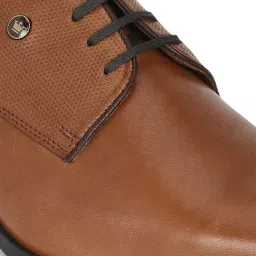Louis Philippe Men's Brown Derby Shoes image 4