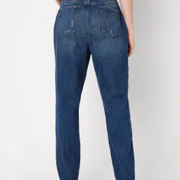 Vero Moda Dark Blue Distressed Jeans image 2