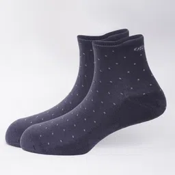 OXYZONE Men Patterned Anti-Slip Ankle-Length Socks image 2