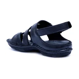 Hitz Men's Black Back Strap Sandals image 4