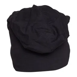 Vimal Jonney Black Solid Beanie image 4