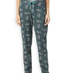 Kanvin Green Floral Print Pyjamas image 1