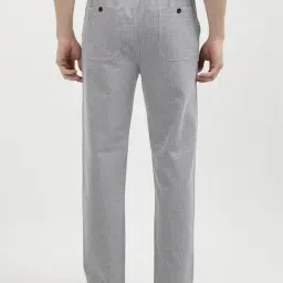 French Connection Grey Blended Solid Lounge Pants image 2