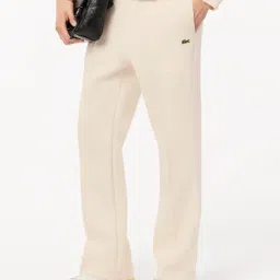 Lacoste White Regular Fit Trackpants-image-17