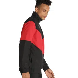 Puma Black & Red Colour-Block Jacket image 4
