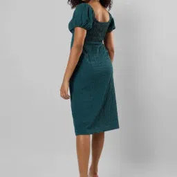 Pinacolada Green Regular Fit Dress image 2