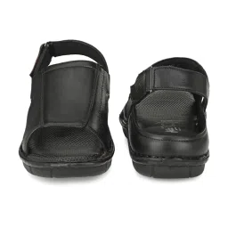Hitz Men's Black Back Strap Sandals image 5