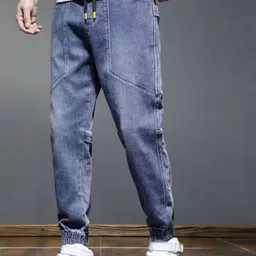 StyleCast Men Jogger Light Fade Jeans image 1