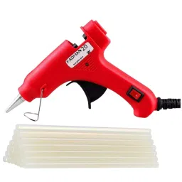 Fadman 20 W Hot Melt Mini Glue Gun with 40 Sticks Standard Temperature Red 7 mm Stick Dia., 0049-REDMINI20WT-40ST-picture-14