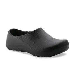Birkenstock Unisex Black Polyurethane Regular Width Profi-Birki Clogs-image-3
