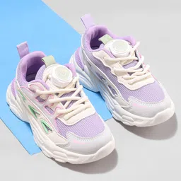 Oh! Pair Sneaker Shoes with Lace Up Closure - Purple-picture-25