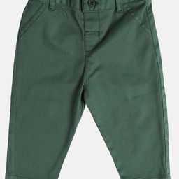 MINI KLUB Cotton Solid Pant - Green-picture-27