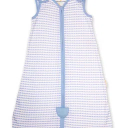 NINTARA BABY Lightweight, 100% Organic Cotton 0.5 TOG Small Sleep Sack Pack of 1 - Bumpy Skies-picture-10