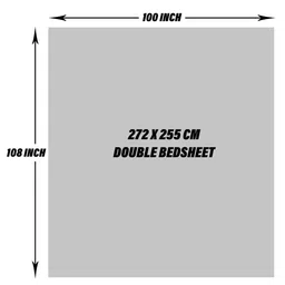 Aura Green & Grey Graphic Printed 160 TC King Bedsheet Set-2.72m x 2.29 m x 0.1 m image 3