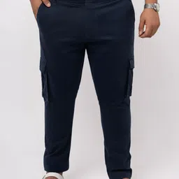 Big Hello - The Plus Life Men High-Rise Cargos Trousers-picture-49