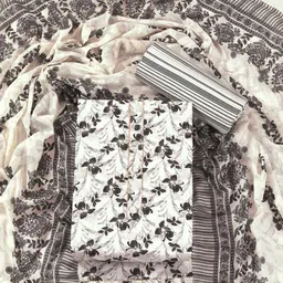 MANJUFABB Dyed Unstitched Dress Material-picture-29