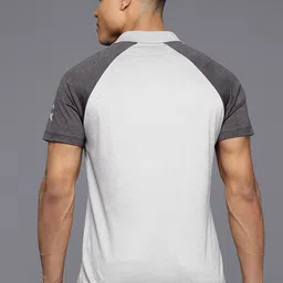 HRX by Hrithik Roshan Men Colourblocked Polo Collar Sports T-shirt image 4