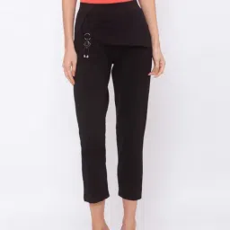 Globus Black Regular Fit Trousers-image-65