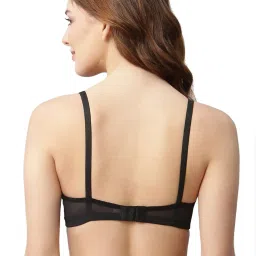 Cukoo Pink & Black Printed Full Coverage Non-Wired Bra - Pack of 2 image 2