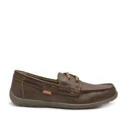 Woodland Men's Camel Boat Shoes image 2