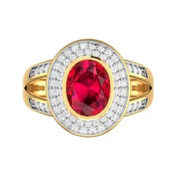 PC Jeweller Palani 18k Gold Ring for Women image 4