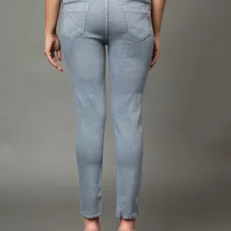 Angelfab Grey Cotton Regular Fit Jeggings image 2