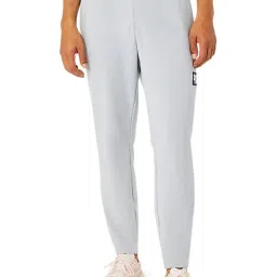 Asics Grey Regular Fit Printed Sports Trackpants image 1