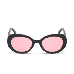 Guess Pink Oval Sunglasses for Women-image-45