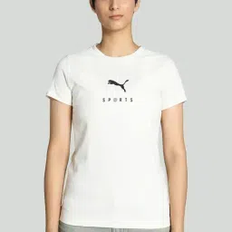 Puma White Cotton Printed Sports T-Shirt-picture-31
