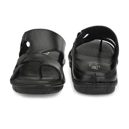 Hitz Men's Black Toe Ring Sandals image 5