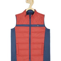 Allen Solly Junior Red & Blue Quilted Jacket-picture-46