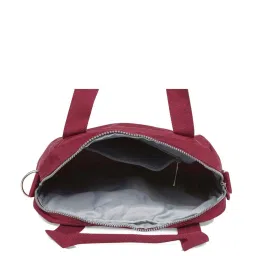 Baomi Red Solid Medium Handbag image 4