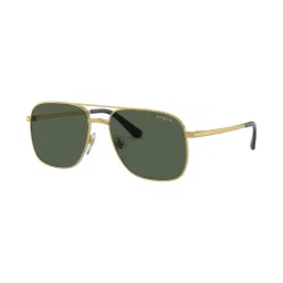 Vogue Eyewear Green Rectangular UV Protection Sunglasses for Women image 2