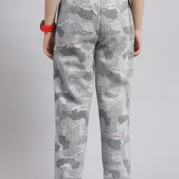 Monte Carlo Boys Grey Melange Printed Trousers image 2