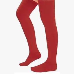 MUKHAKSH Unisex Red Socks image 2