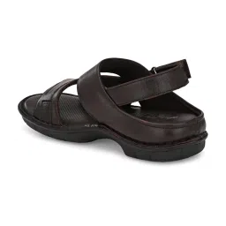 Hitz Men's Brown Back Strap Sandals image 4