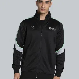 Puma Black Regular Fit Sports Jacket image 1