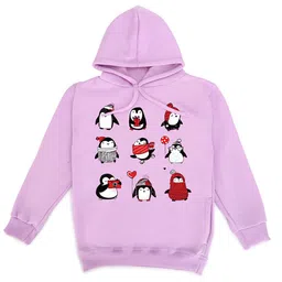 Fabvio Plus Unisex Kids Printed Hooded Sweatshirt-picture-34