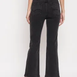 MADAME Black Regular Fit Mid Rise Jeans image 2